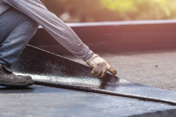 Professional Waterproofing technician working in Franklin Park, PA